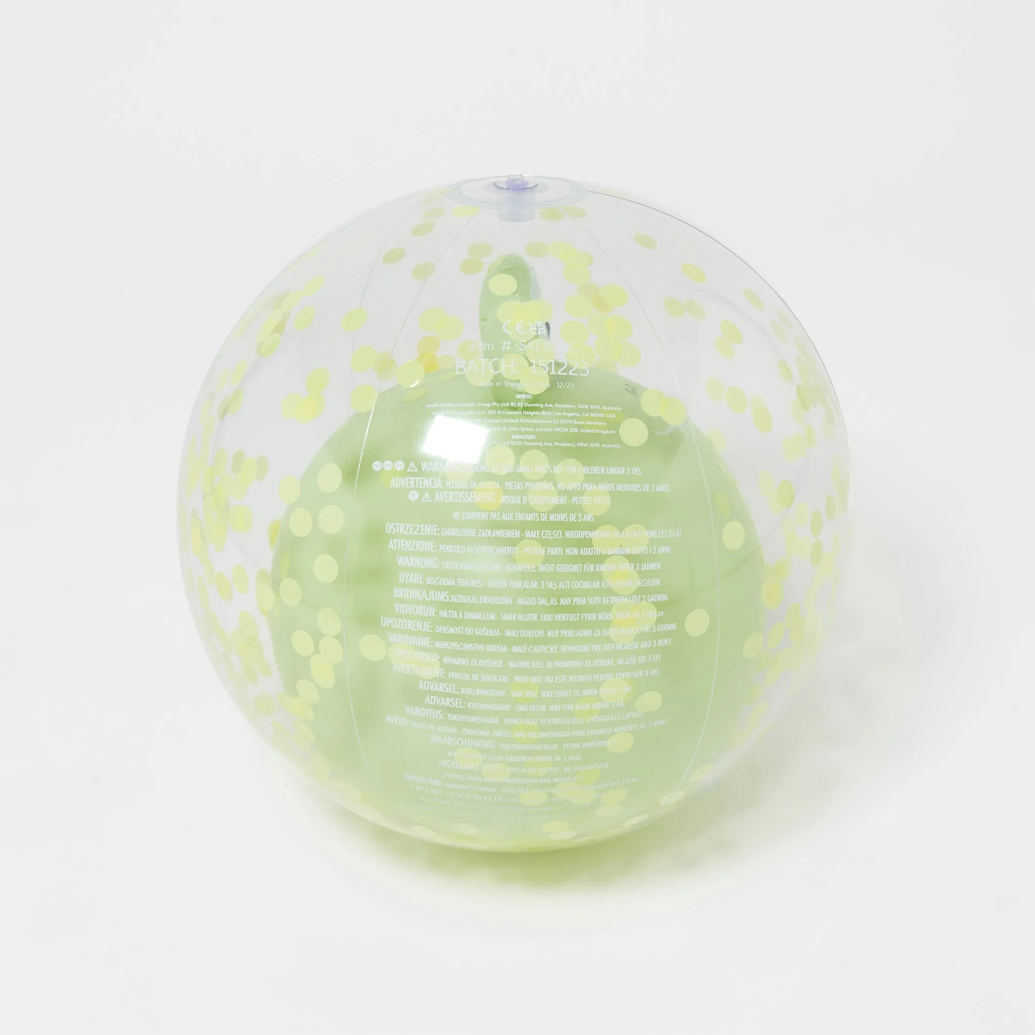 3D Inflatable Beach Ball | Cookie the Croc Light Khaki