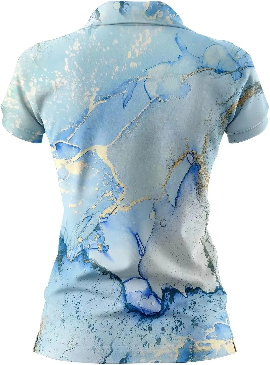 80s 90s Funny Golf Shirts for Women Quick Dry Golf Outfits Athletic Golf Top Printed Golf Tennis Shirts
