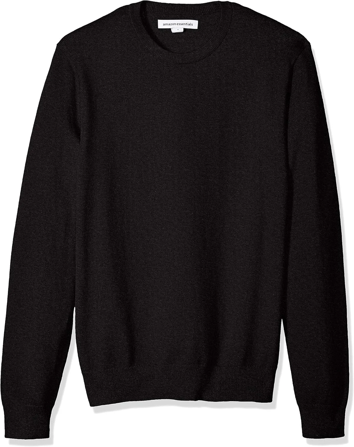 Amazon Essentials Men's Crewneck Sweater, 100% Cotton, Big & Tall Options Available