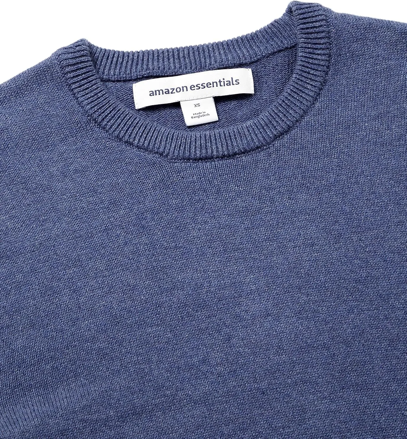 Amazon Essentials Men's Crewneck Sweater, 100% Cotton, Big & Tall Options Available