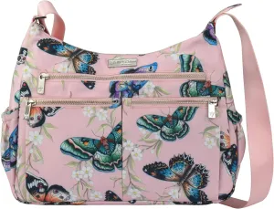 Anuschka Wanderlust Luxe Fabric Collection Women's Vegan Hobo
