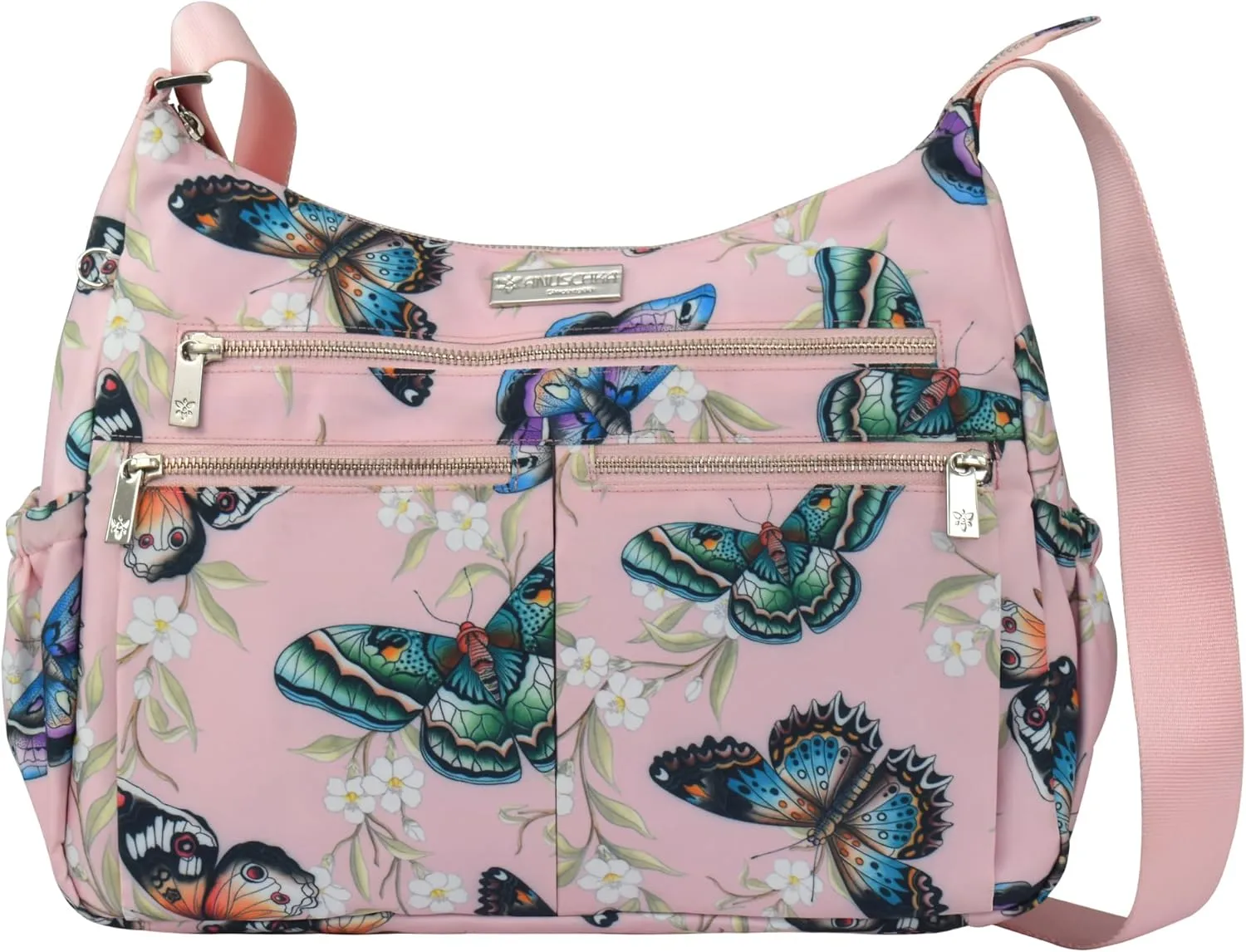 Anuschka Wanderlust Luxe Fabric Collection Women's Vegan Hobo