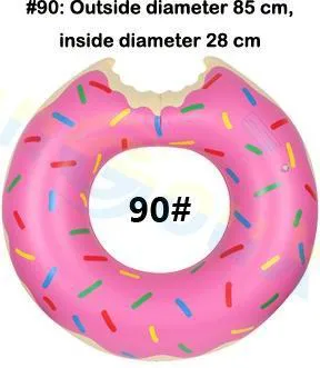 Beach Water Inflatable Doughnut Swimming Rings