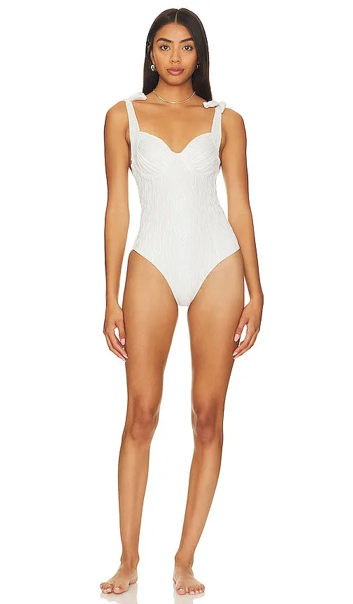 BOAMAR Millie Cheeky One Piece in White
