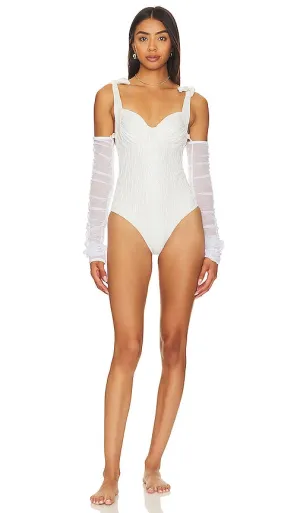 BOAMAR Millie Cheeky One Piece in White