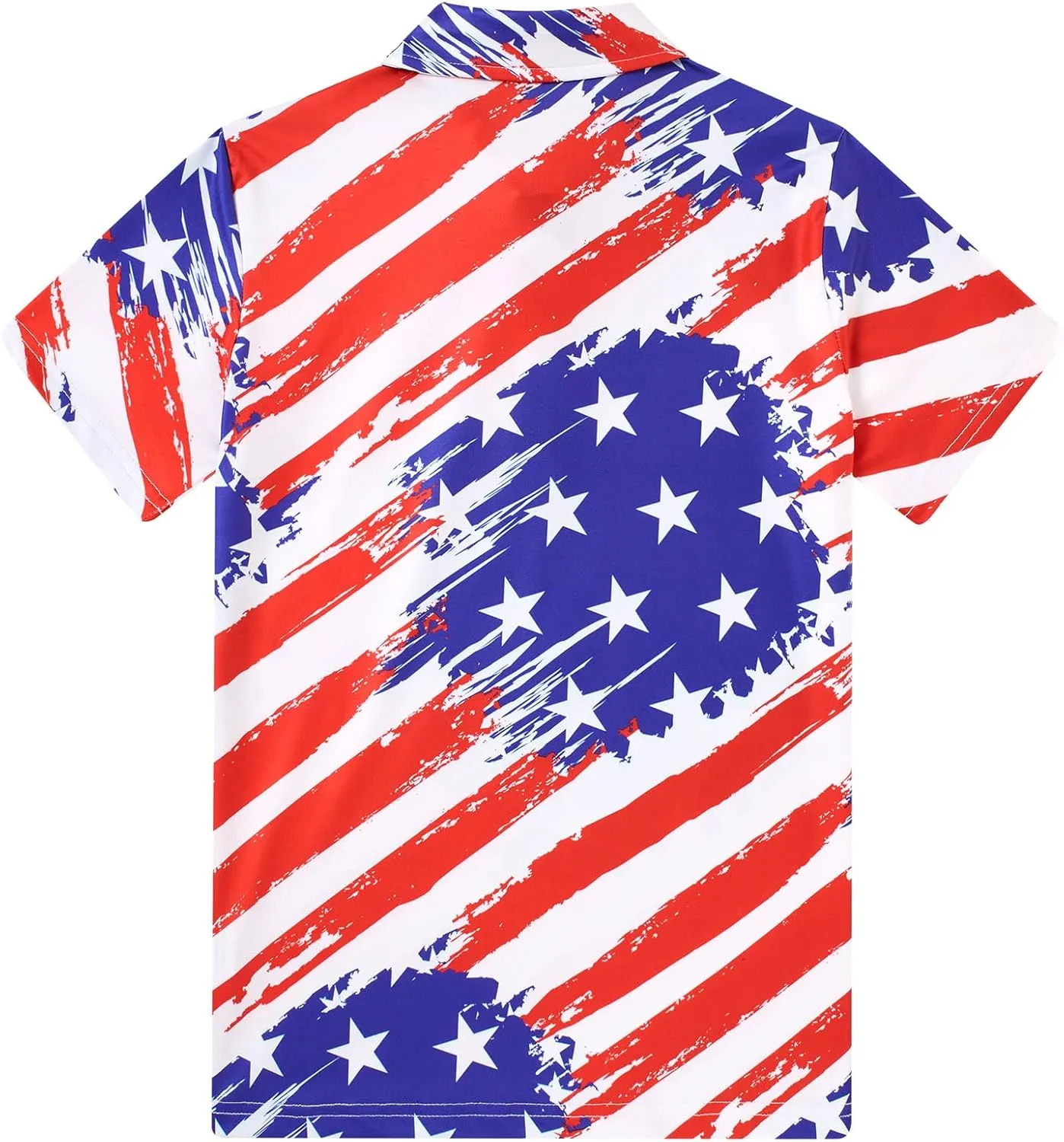 Boys Polo Shirts Hawaiian Golf Clothes Fashion Short Sleeve Kids Cool School Uniform 5-14T