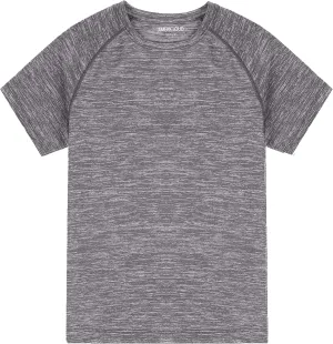 Boy's Quick Dry Short-Sleeve T-Shirts Active T Shirts for Boys 3-12 Years Old
