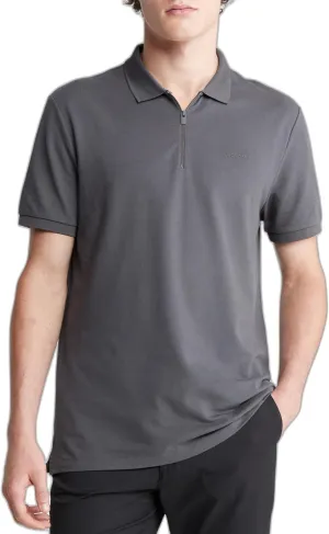 Calvin Klein Men's Tech Zip Polo