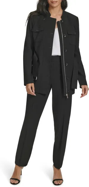 Calvin Klein Women's Button Up Woven Jacket