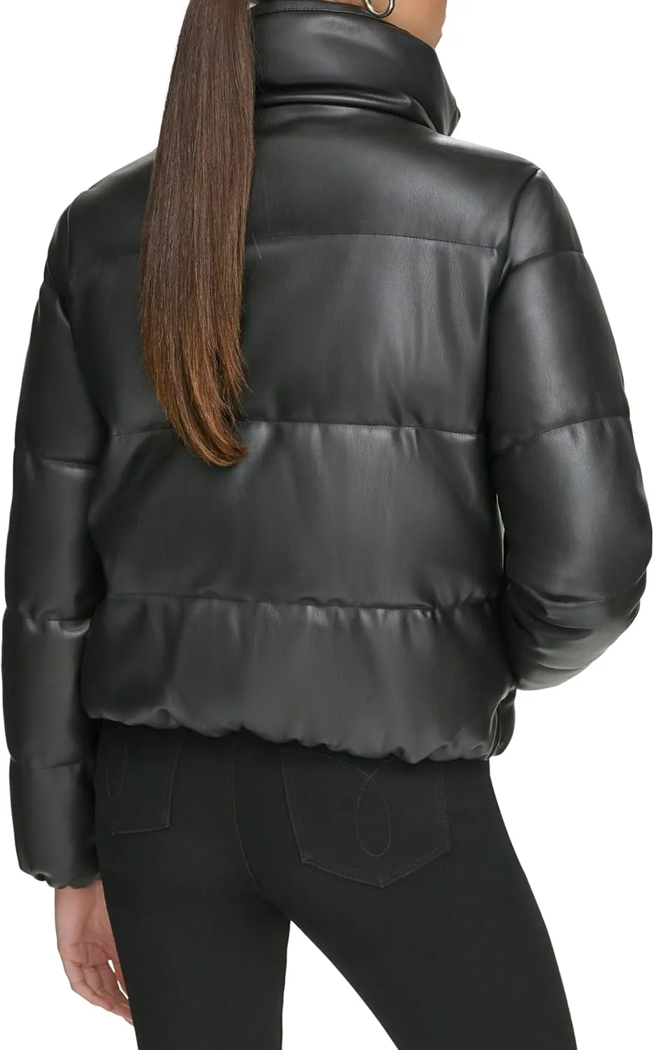 Calvin Klein Women's Cropped Puffer Jacket