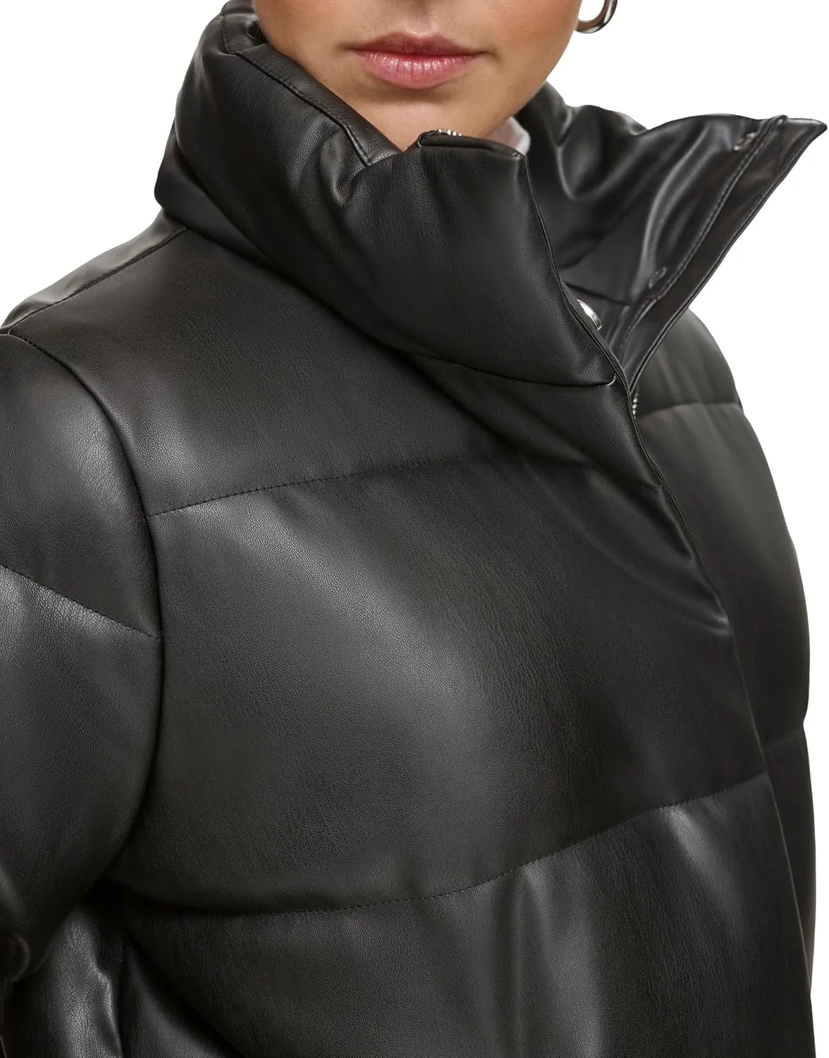 Calvin Klein Women's Cropped Puffer Jacket