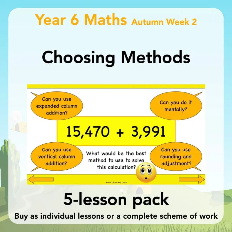 Choosing Methods
