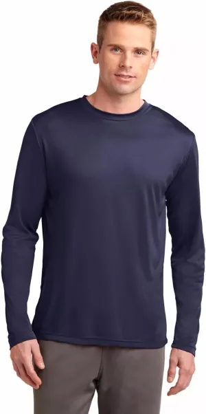 Clothe Co. Mens Long Sleeve Tee Shirts Moisture Wicking Dry Fit T-Shirts (Available in Big & Tall)