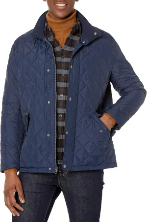 Cole Haan Men's Stand Collar Quilted Jacket