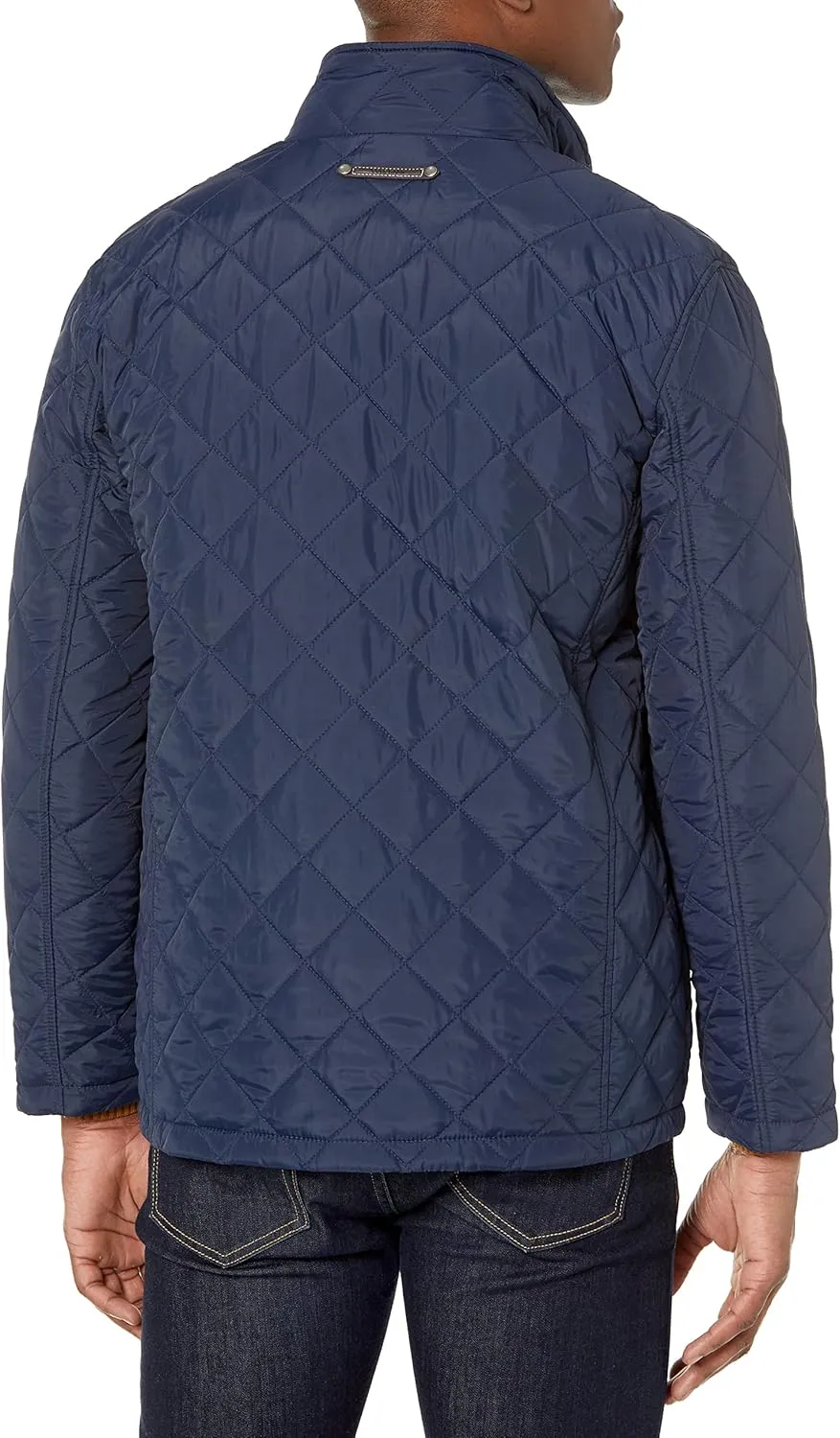 Cole Haan Men's Stand Collar Quilted Jacket
