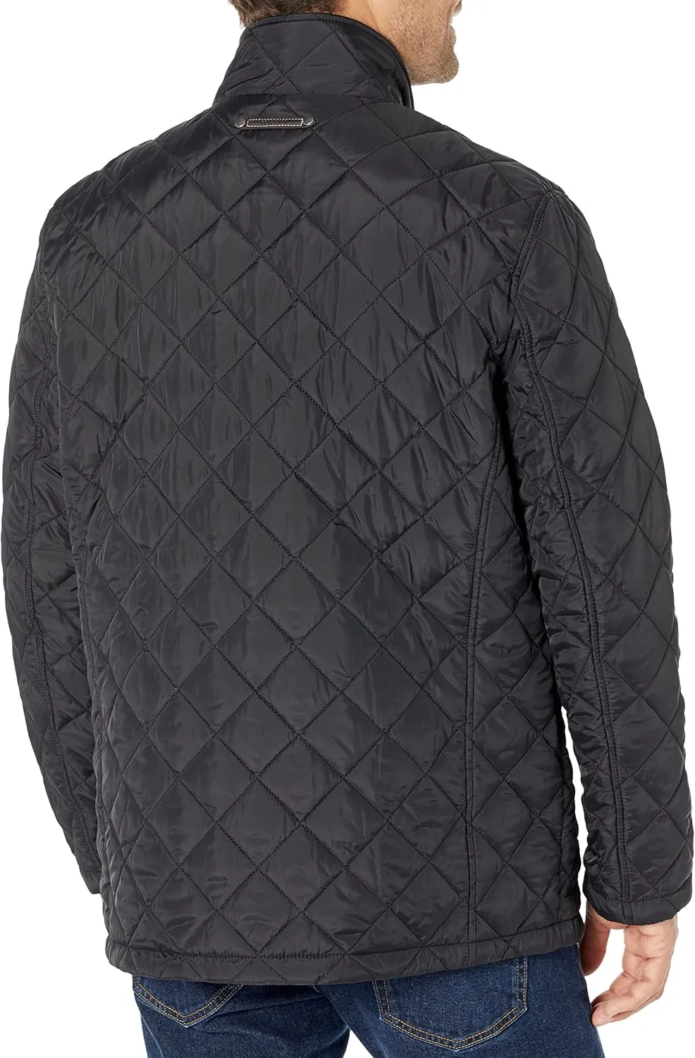 Cole Haan Men's Stand Collar Quilted Jacket