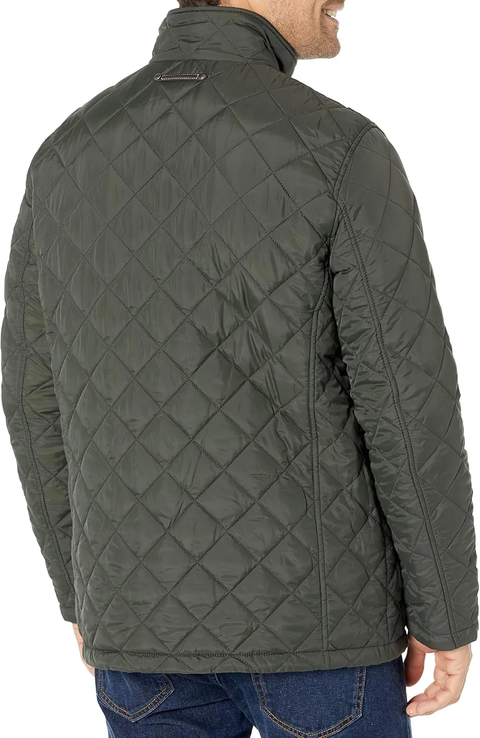 Cole Haan Men's Stand Collar Quilted Jacket