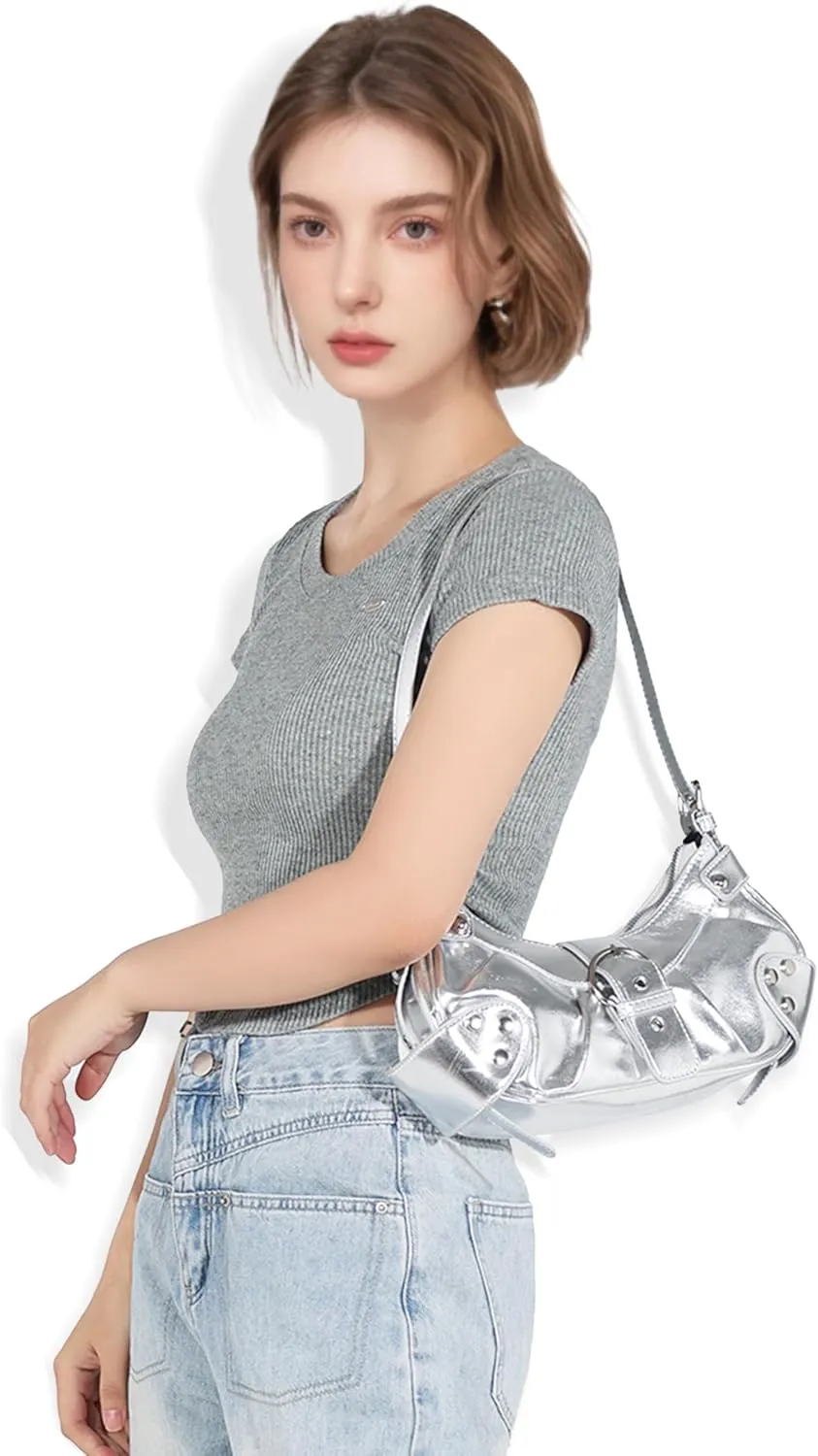 Convertible Genuine Leather Hobo Bag for Women - Adjustable Crossbody Shoulder Purse