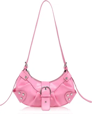Convertible Genuine Leather Hobo Bag for Women - Adjustable Crossbody Shoulder Purse