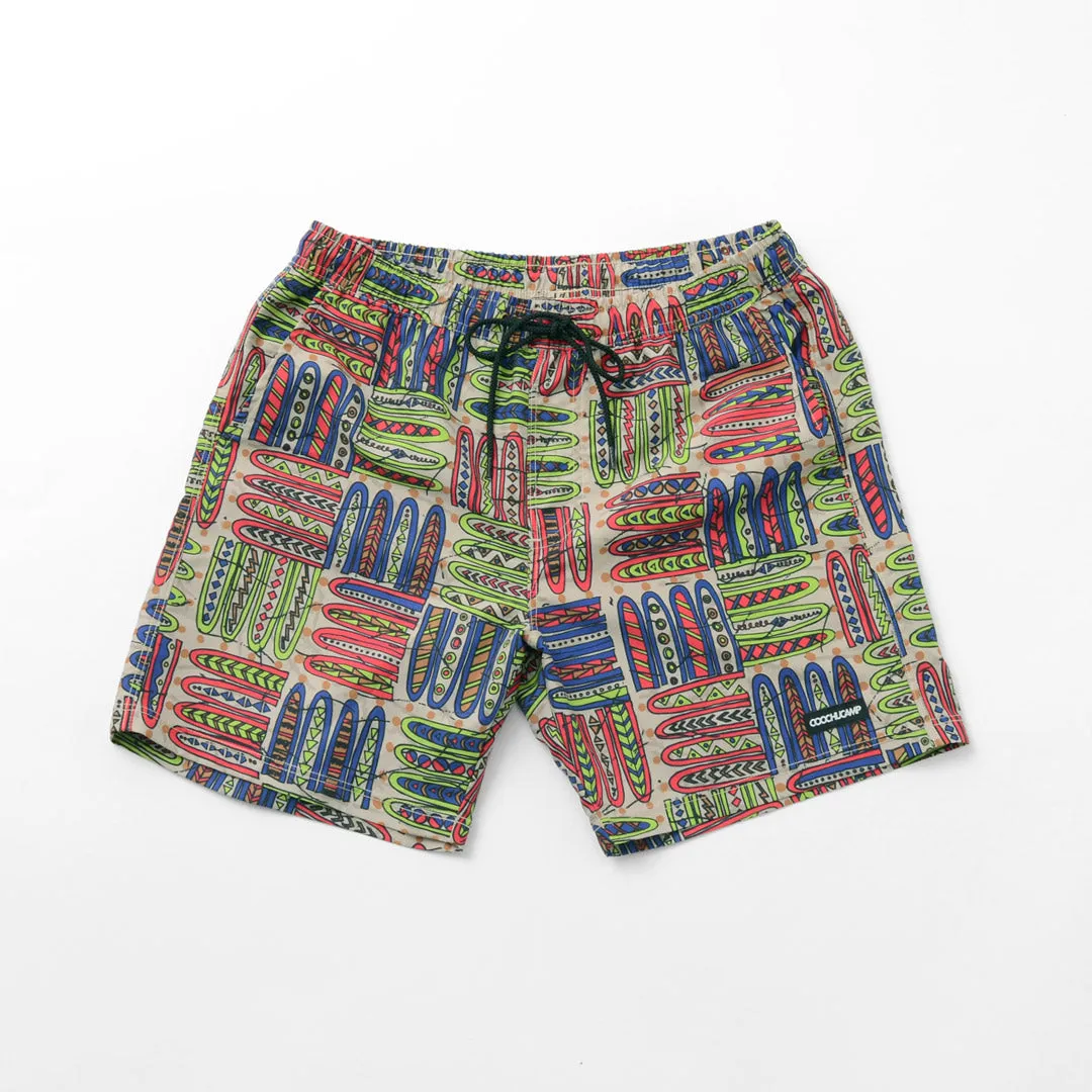 COOCHUCAMP / Happy Board Shorts