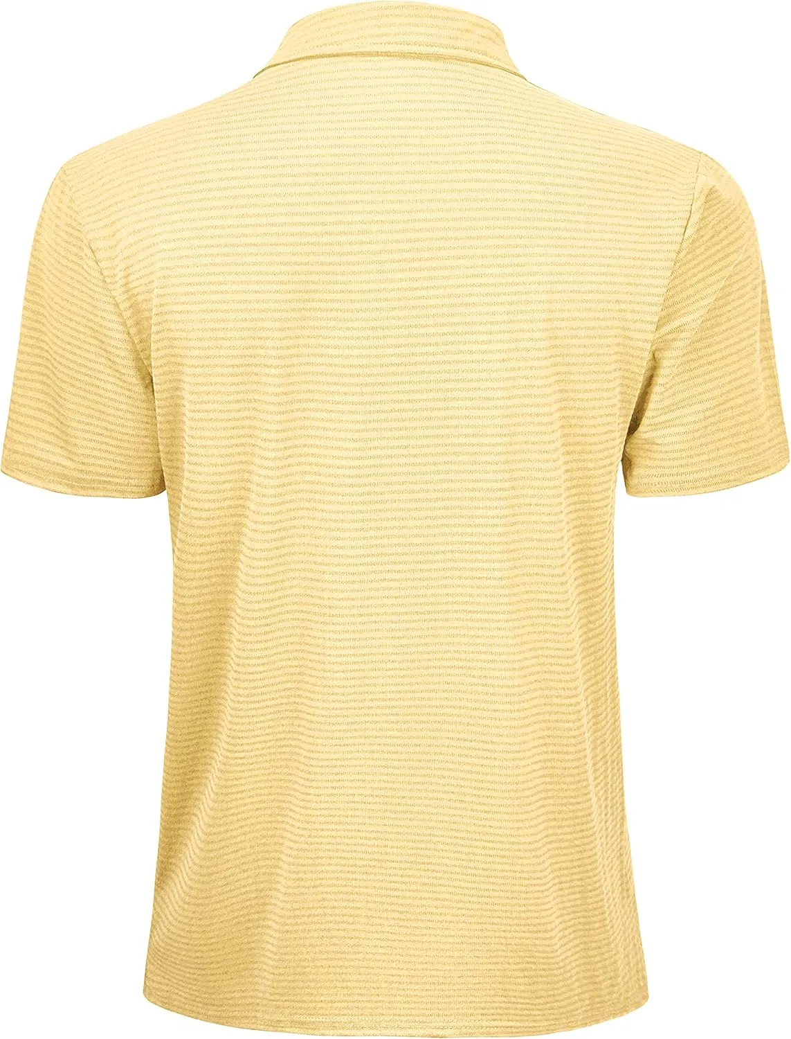Derminpro Men's Lightweight Golf Polo Shirts Short/Long Sleeve Quick Dry Performance T-Shirts