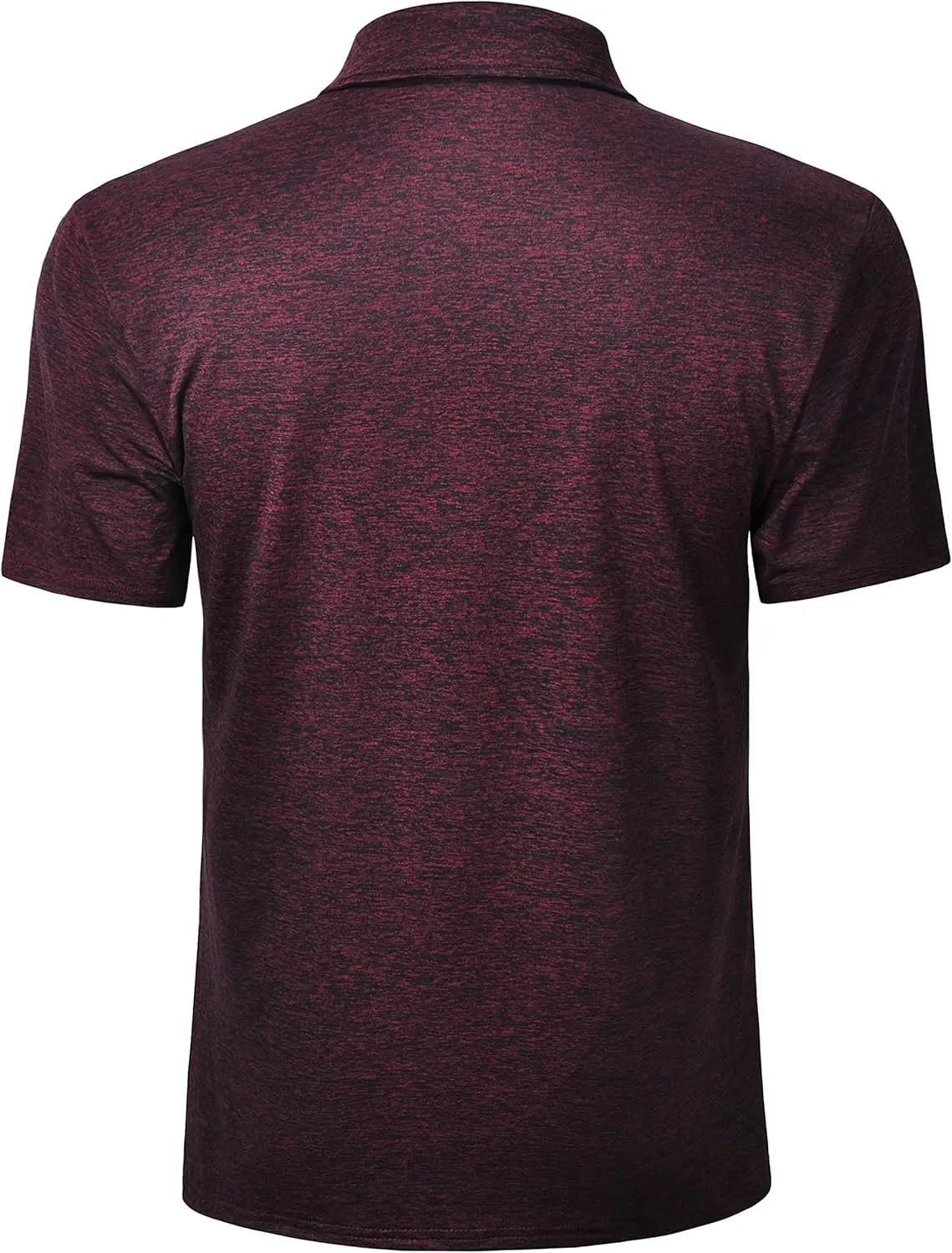 Derminpro Men's Lightweight Golf Polo Shirts Short/Long Sleeve Quick Dry Performance T-Shirts