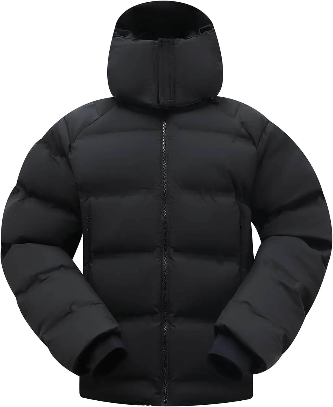fit space Women's Super Warm Thickened Down Jacket - Detachable Hood, Waterproof & Windproof, Winter Snow Coat