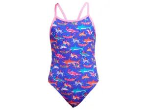 Funkita Single Strap Girls One Piece Swimsuit (Doggie Paddle)