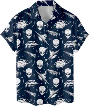 Funny Hawaiian Shirts for Men Palm Beach Shirts Tropical Vacation Shirts H2