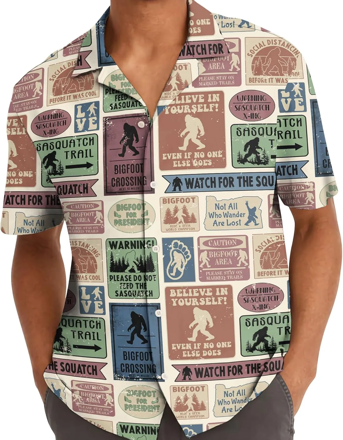 Funny Hawaiian Shirts for Men Palm Beach Shirts Tropical Vacation Shirts H2