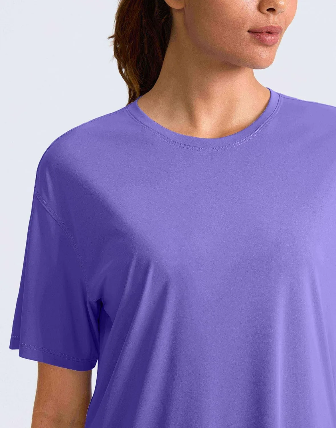 G Gradual Women's Workout Shirts Loose Fit Short Sleeve Workout Tops
