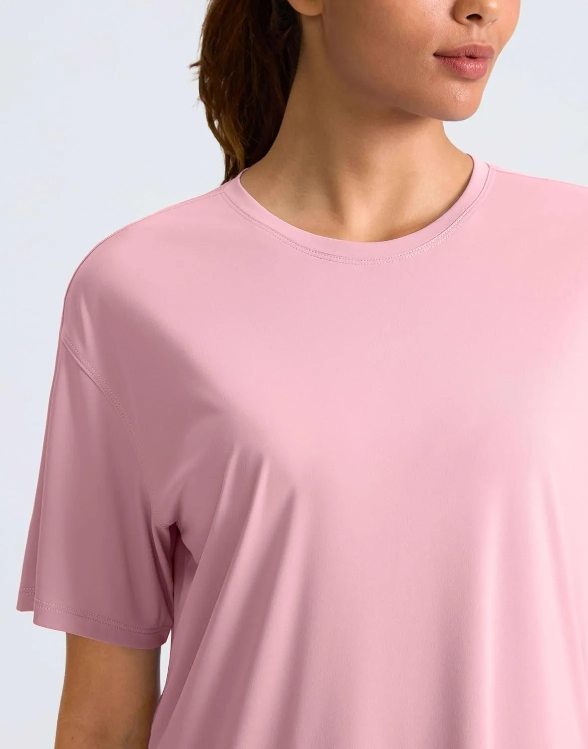G Gradual Women's Workout Shirts Loose Fit Short Sleeve Workout Tops