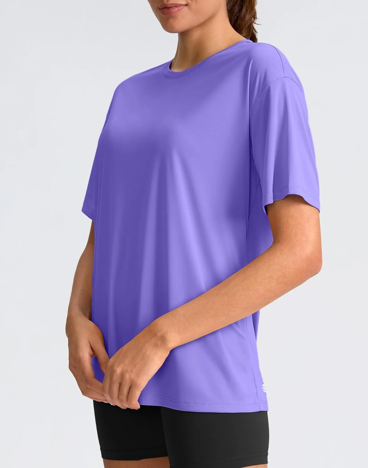 G Gradual Women's Workout Shirts Loose Fit Short Sleeve Workout Tops