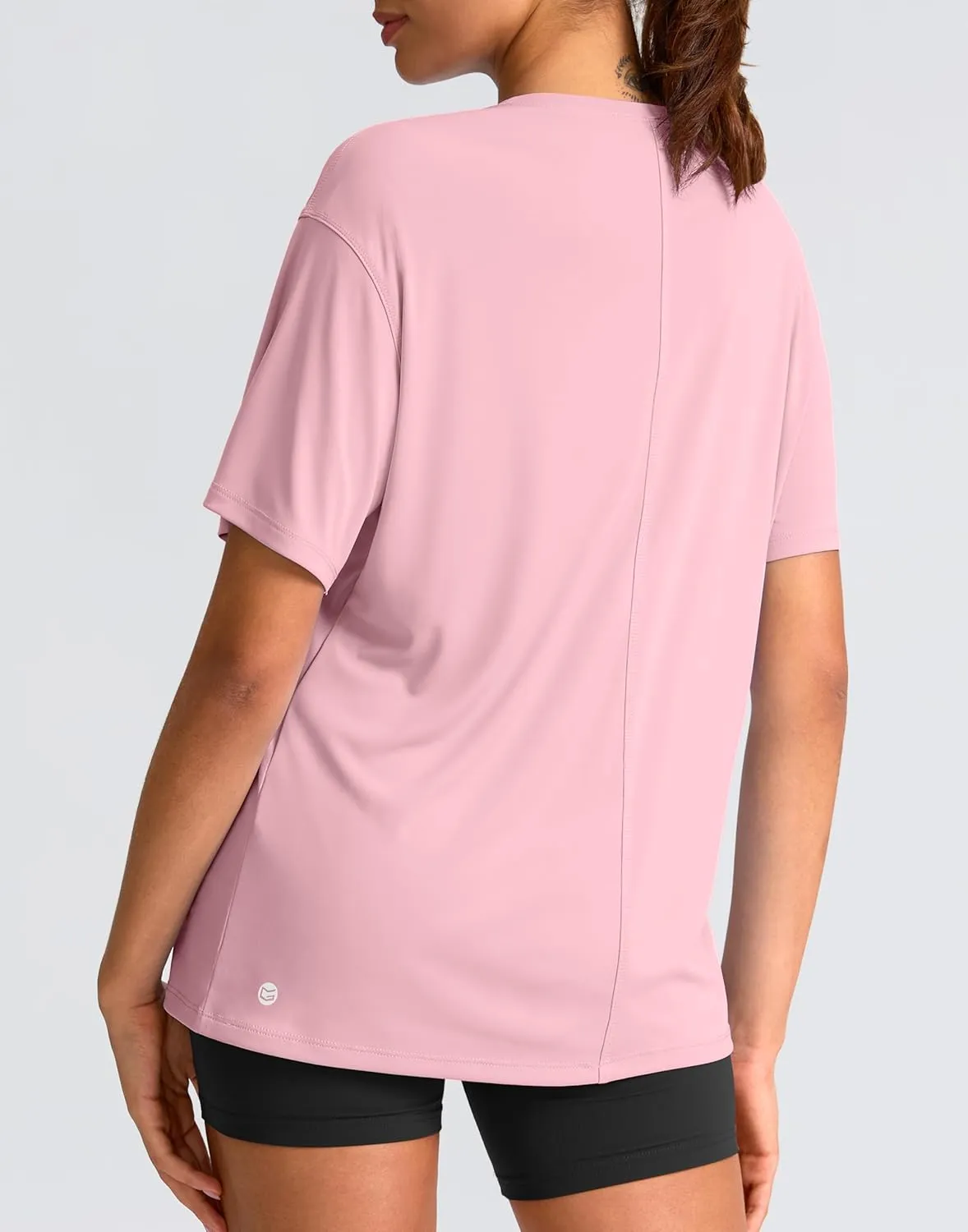 G Gradual Women's Workout Shirts Loose Fit Short Sleeve Workout Tops