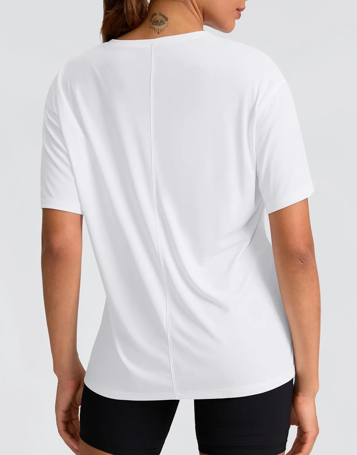 G Gradual Women's Workout Shirts Loose Fit Short Sleeve Workout Tops
