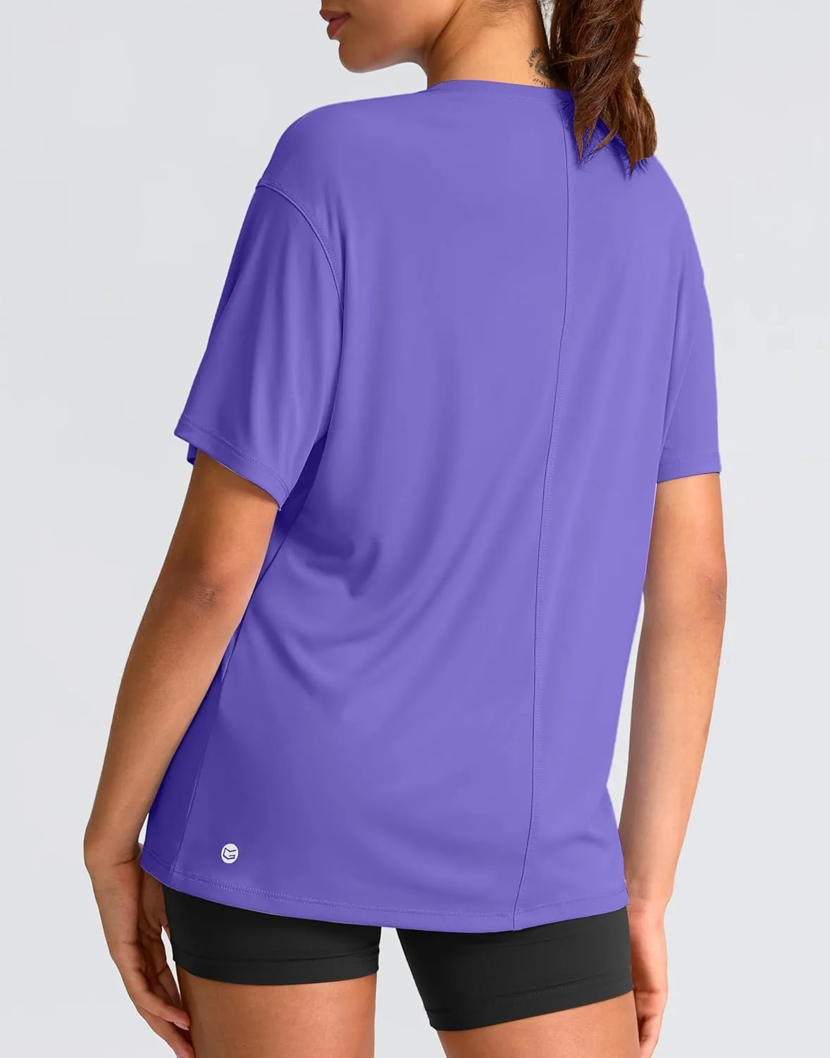 G Gradual Women's Workout Shirts Loose Fit Short Sleeve Workout Tops