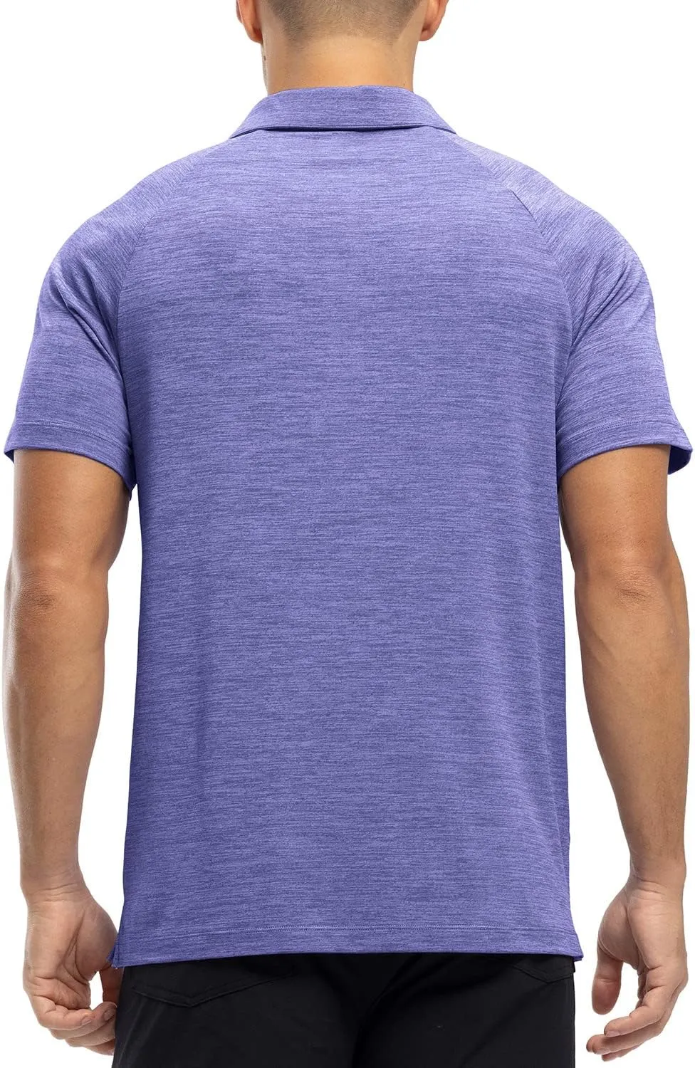 Gopune Men's Polo Shirts Short Sleeve Dry Fit Casual Sports Golf Collared Shirts with Pocket