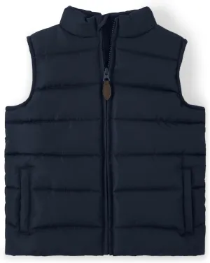 Gymboree Boys and Toddler Zip Up Puffer Vest