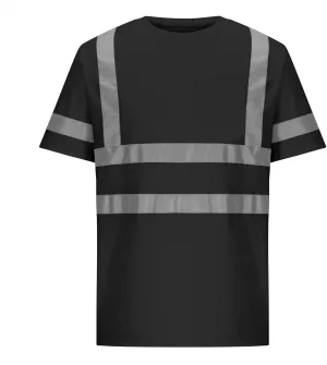High Vis Shirts for Men Summer Quick Dry Reflective Safety Shirts for Men Hi Visibility Work Shirt for Construction