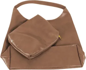 Hobo Bags for Women Soft Vegan Leather Shoulder Tote Handbag & Purses - Large Capacity 2pc