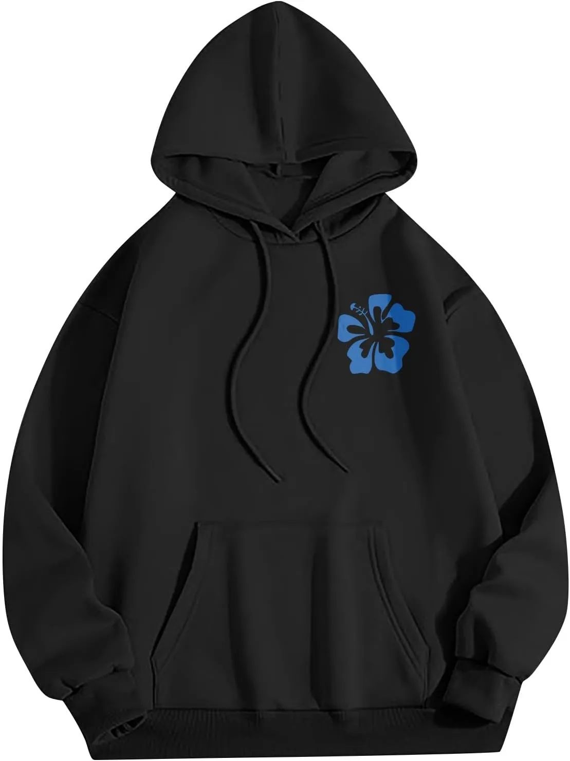 Hoodies for Women Plus Size Graphic Oversized Hooded Sweatshirts Casual Y2K Teen Girl Pullover Top Fall Clothes 2024