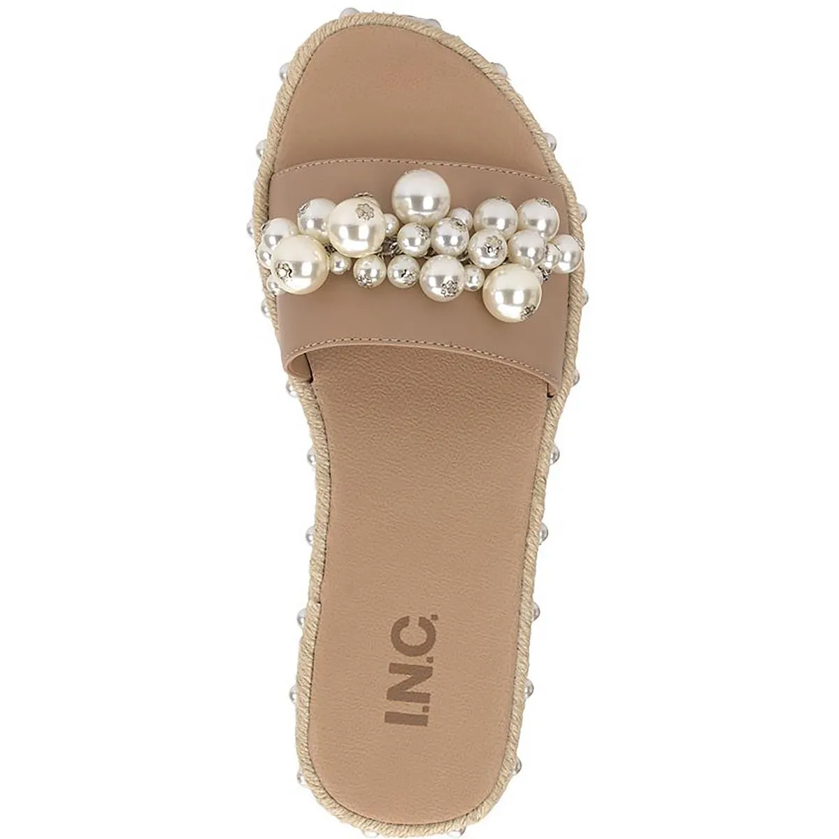 INC Womens Majorie Casual Slip On Pool Slides