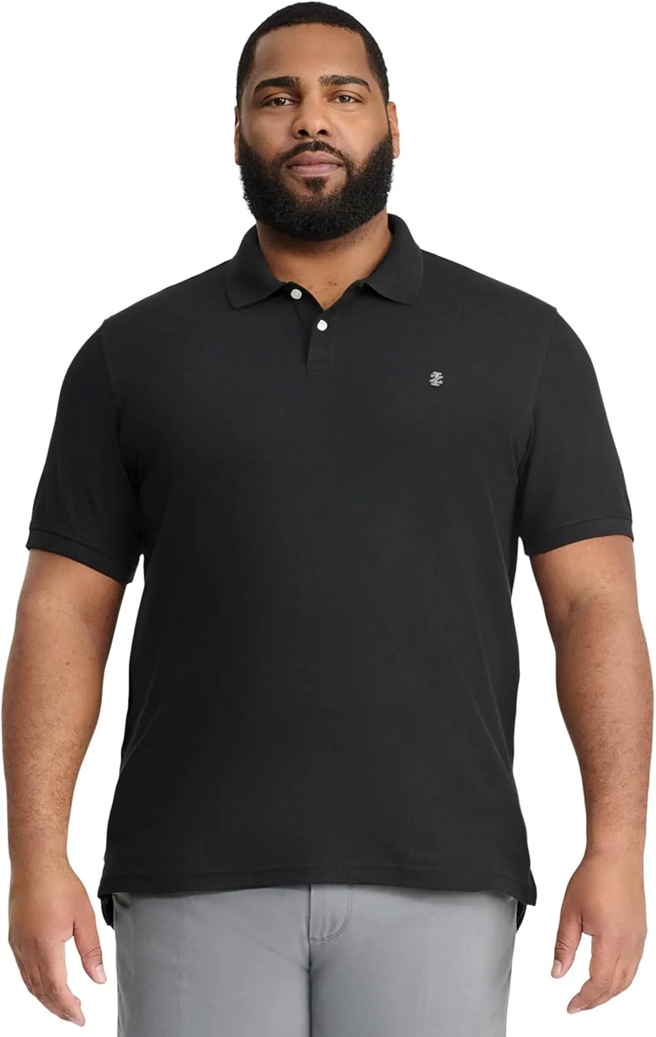 IZOD Men's Big and Tall Advantage Performance Short Sleeve Polo Shirt