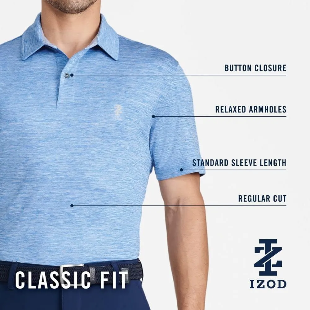 IZOD Men's Swingflex Elite Short Sleeve Golf Polo