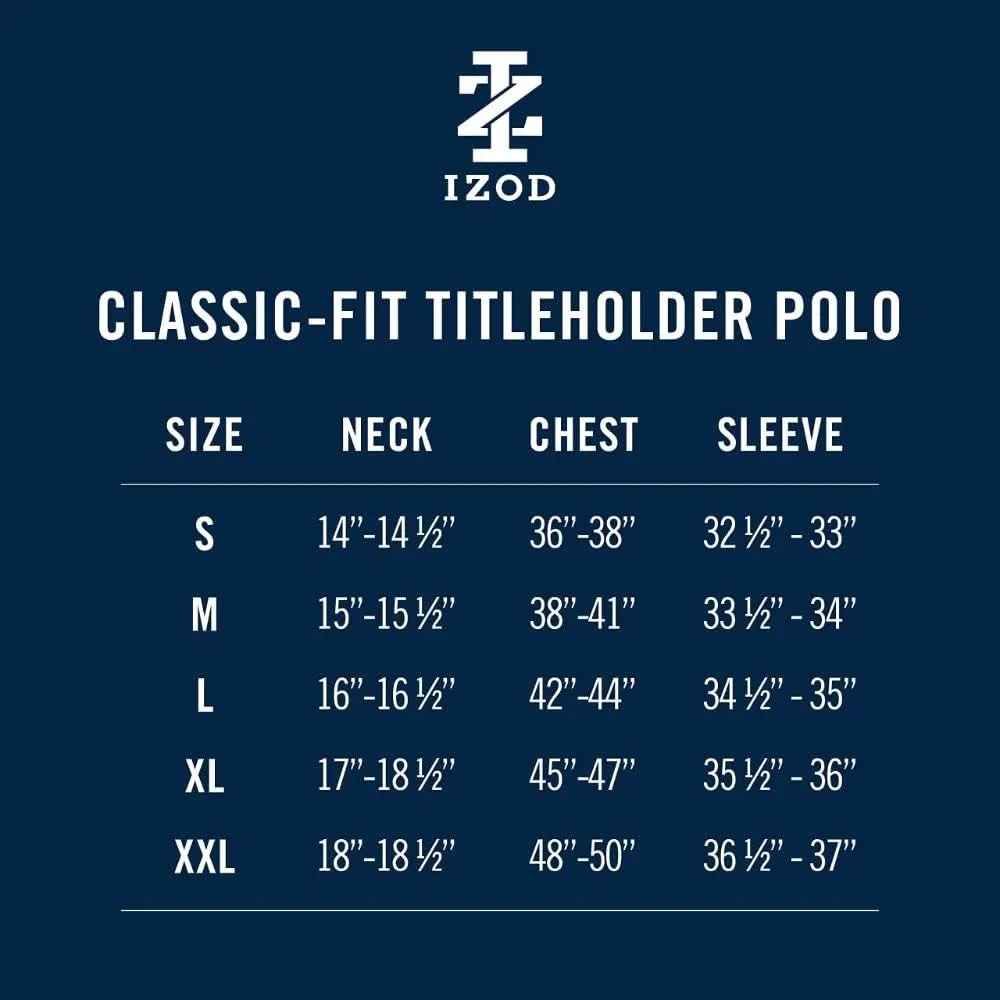 IZOD Men's Swingflex Elite Short Sleeve Golf Polo