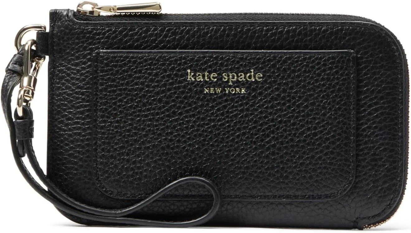 kate spade new york Ava Pebbled Leather Coin Card Case Wristlet