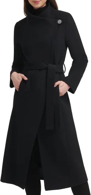 Kenneth Cole Women's Tweed Wool-Blend Coat