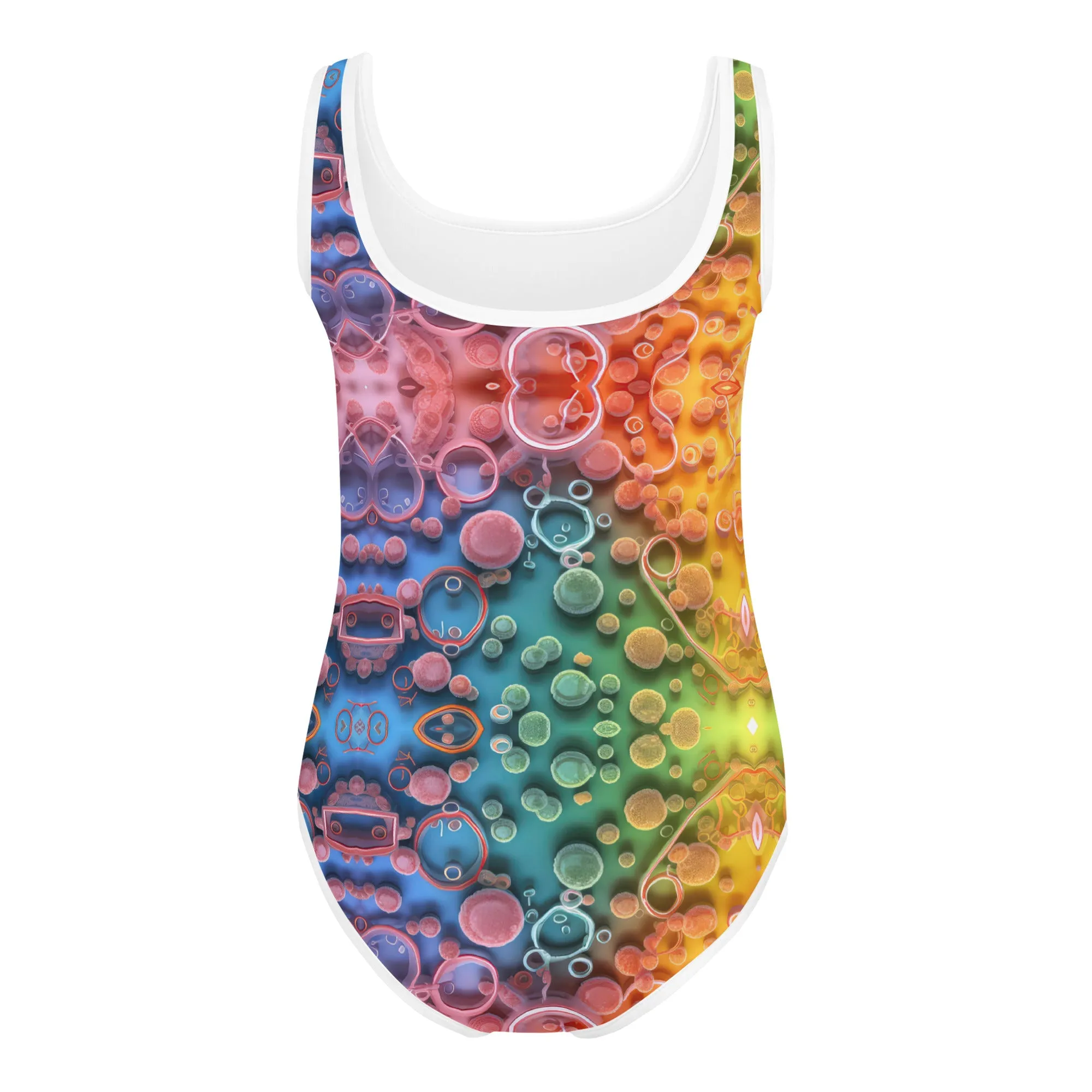 Kids Swimsuit Micro-Rainbow
