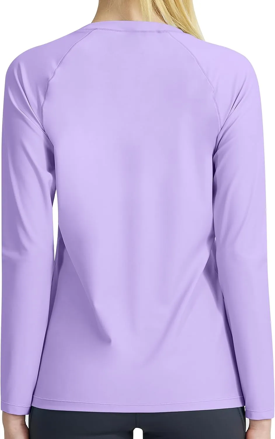 KPSUN Womens Long Sleeve Rash Guard UPF 50  Swim Shirts Sun Uv Protection Surfing Top for Beach Swimming Quick Dry