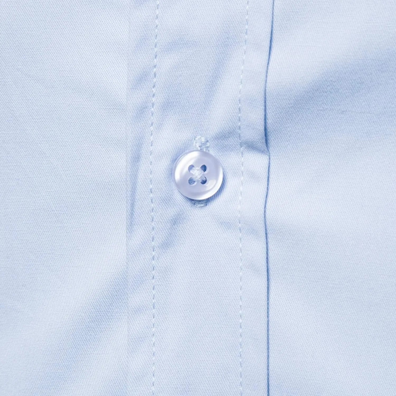 LOCALMODE Men's Regular Fit Cotton Business Casual Shirt Solid Short Sleeve Button Down Dress Shirts